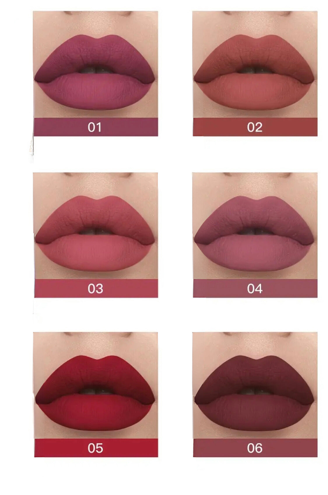 SANDAGY Moisturizer Nude vegan free Lip Gloss Lipstick Set