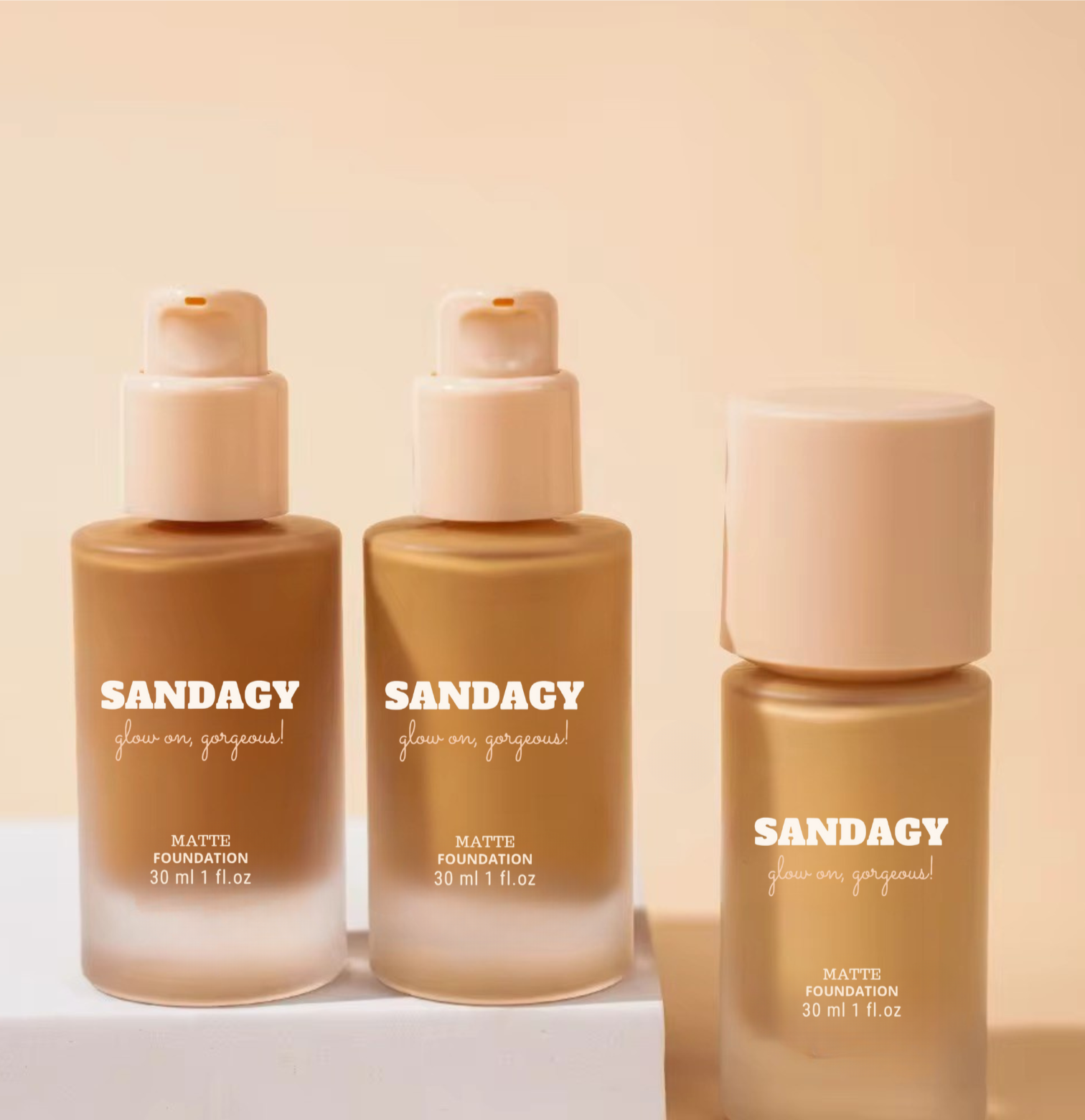 Sandagy matte foundation