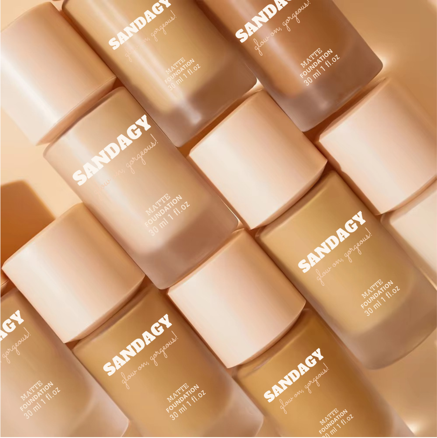 Sandagy matte foundation
