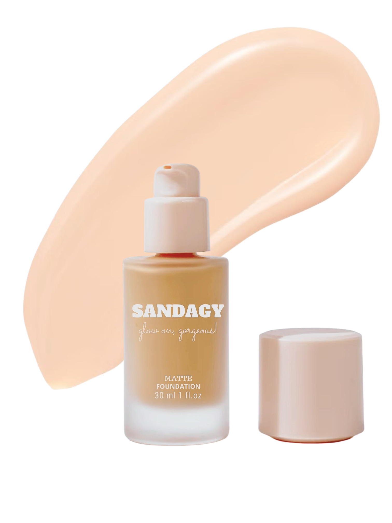 Sandagy matte foundation