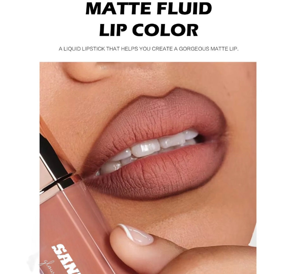 Sandagy Matte Fluid Velvet Lip Color