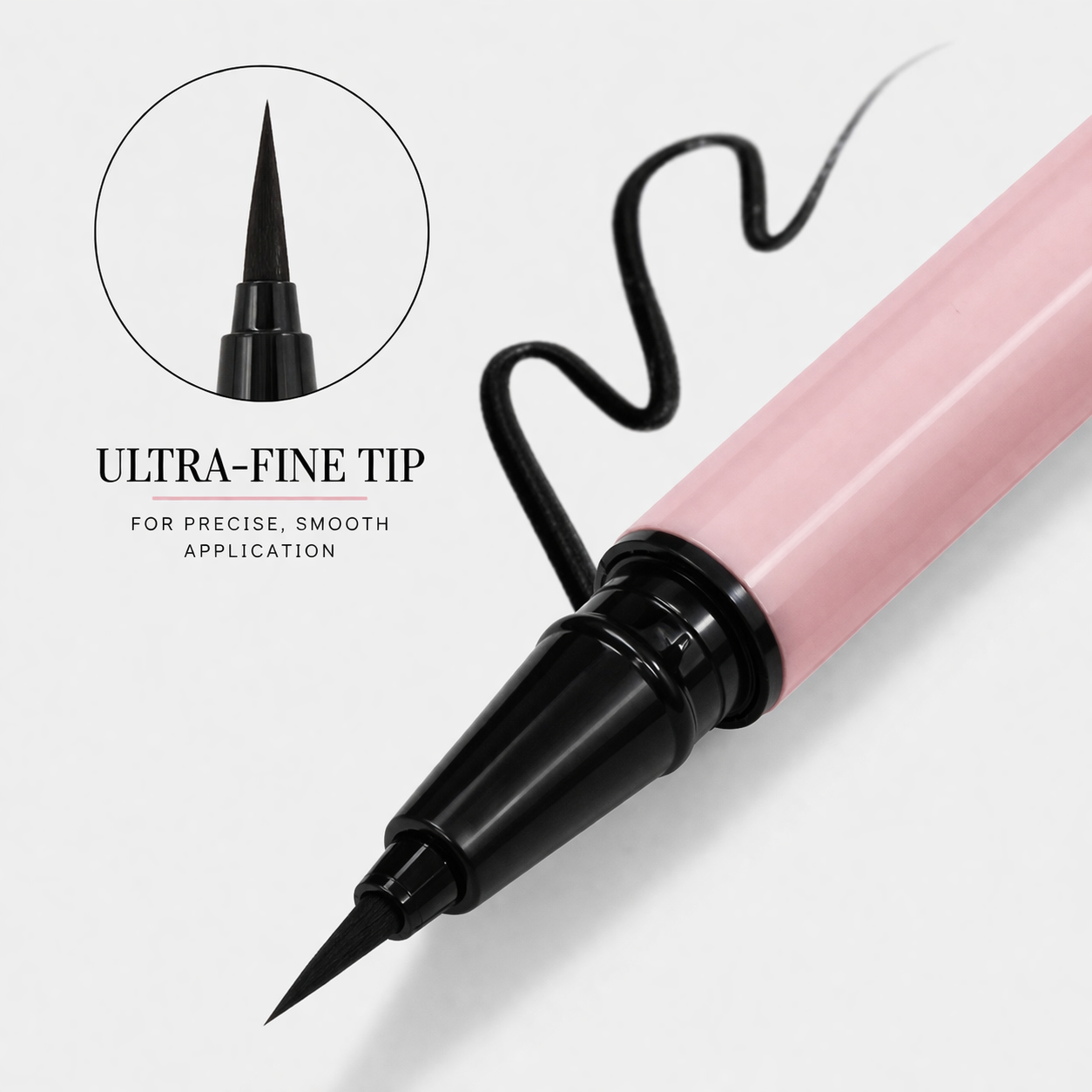 Precision Liquid Eyeliner - Ultra Fine Tip | Smudge-Proof