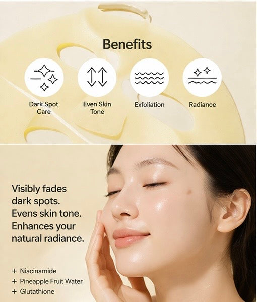 Sandagy Radiance Boost Niacinamide Face Mask - Brightening &amp; Dark Spot