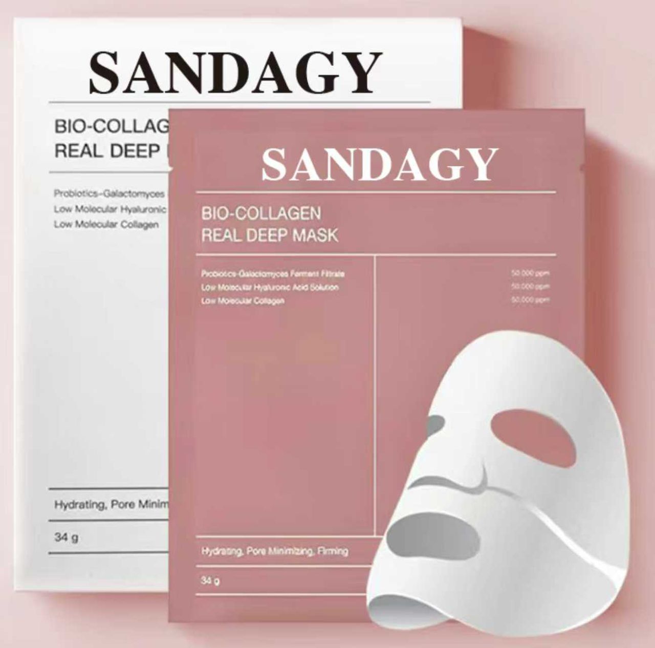 Sandagy Biocollagen Real Deep Mask - Firming &amp; Anti-Aging