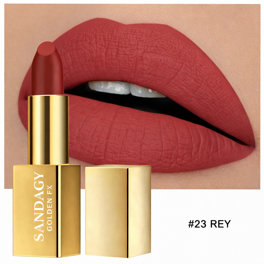 Sandagy Golden FX Lipstick – Hydrating Lipstick with Hyaluronic Acid