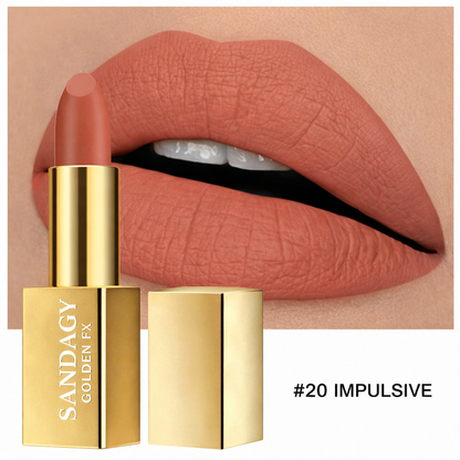 Sandagy Golden FX Lipstick – Hydrating Lipstick with Hyaluronic Acid