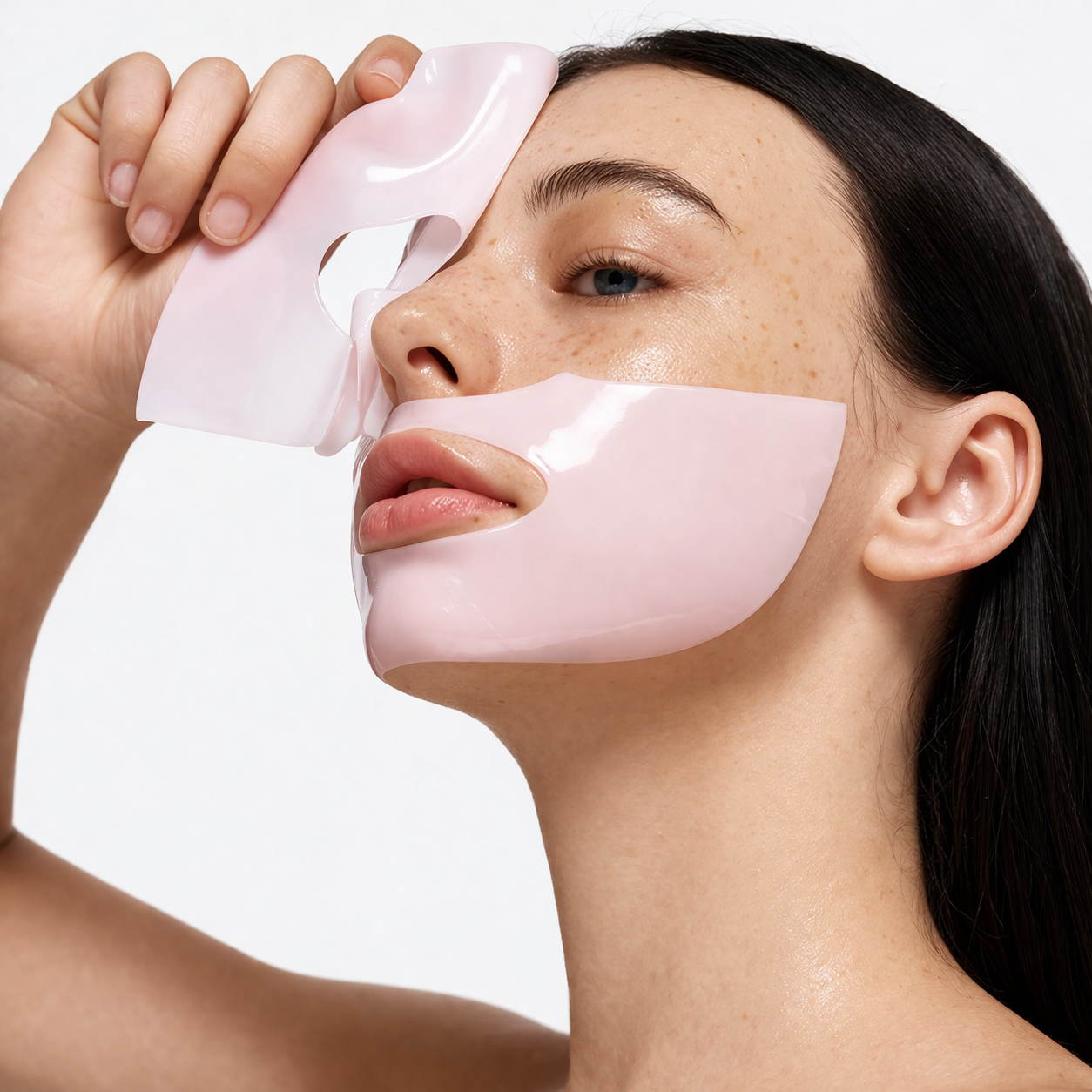 PDRN Pink Collagen  glow Mask - Skin Repair &amp; Glass Skin Effect
