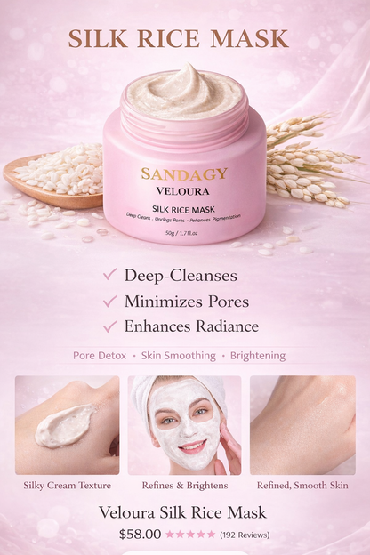 Silk Rice Mask