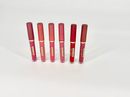 SANDAGY Moisturizer Nude vegan free Lip Gloss Lipstick Set