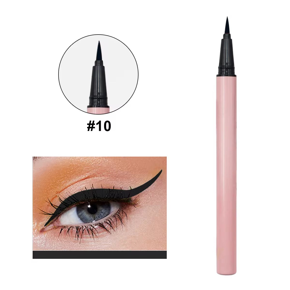 Precision Liquid Eyeliner - Ultra Fine Tip | Smudge-Proof